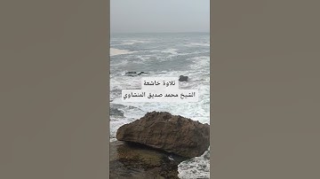 تلاوة خاشعة بصوت الشيخ محمد صديق المنشاوي