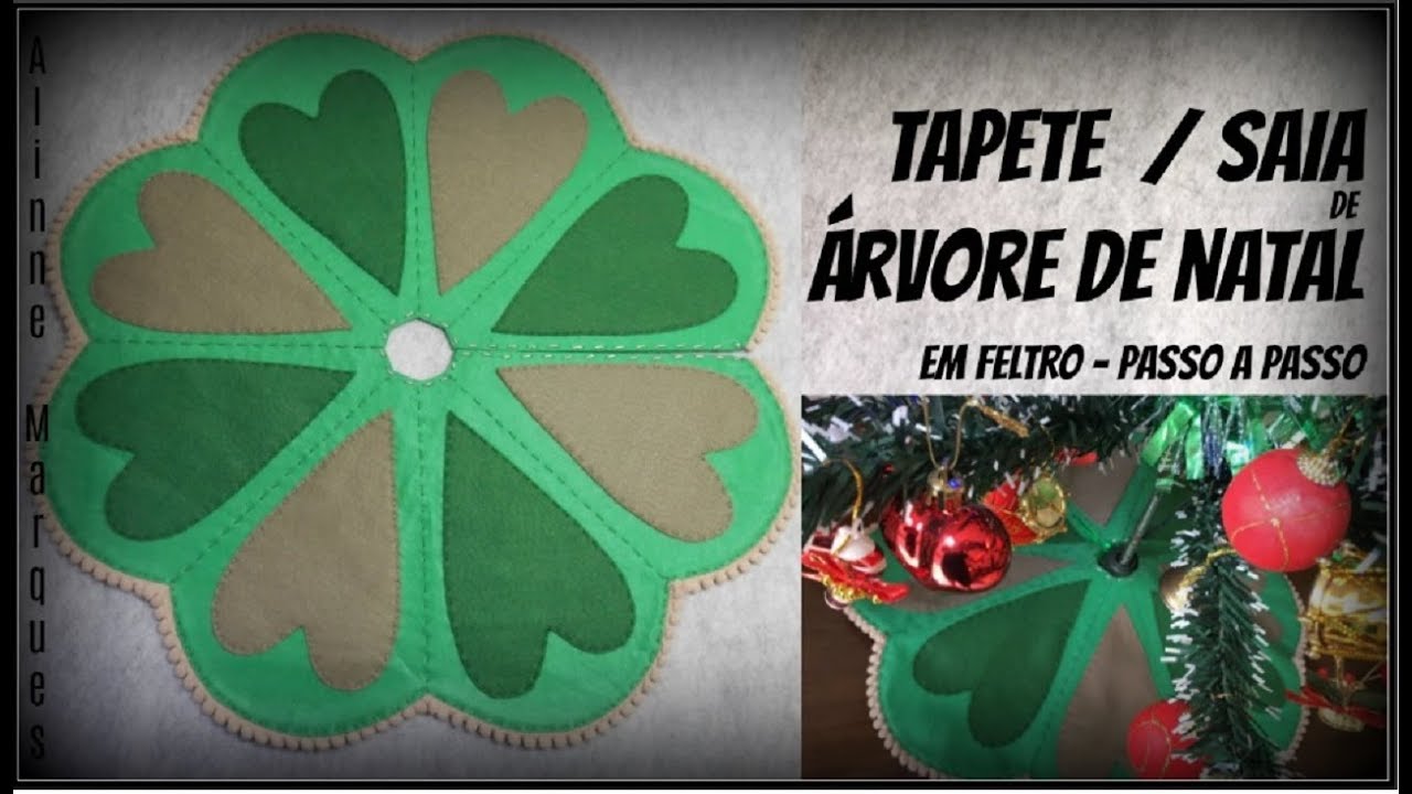 Tapete Para Árvore de Natal