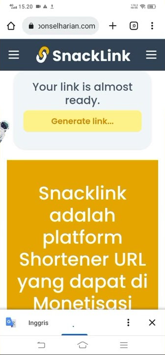 Cara donloud di Snack link bagi yang gk tau ygy link ada di coment