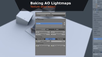 Baking AO Lightmaps Multiple objects - BGE Tutorial
