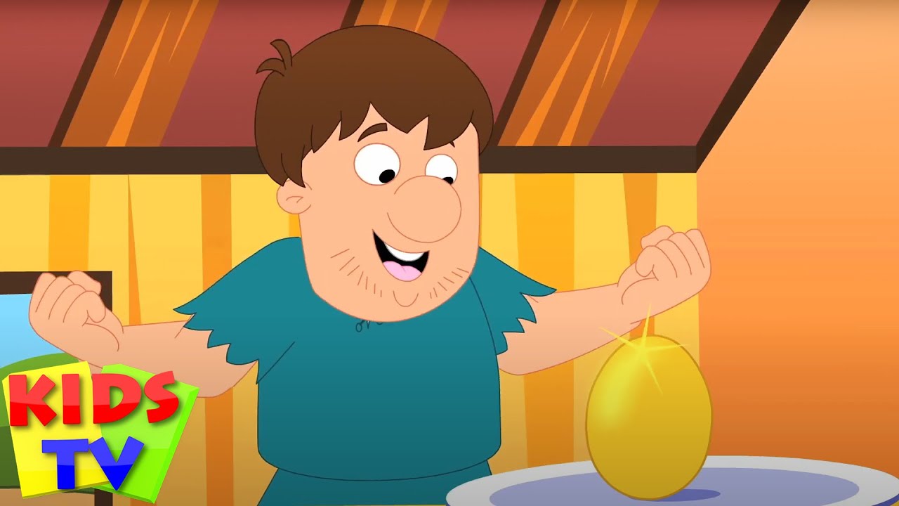 The Goose That Laid The Golden Eggs | Fairy Tales For Children | Moral ...