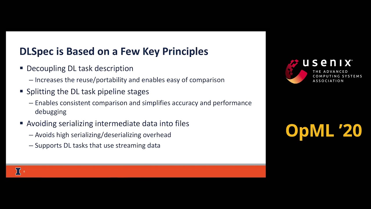 OpML '20 - DLSpec: A Deep Learning Task Exchange Specification