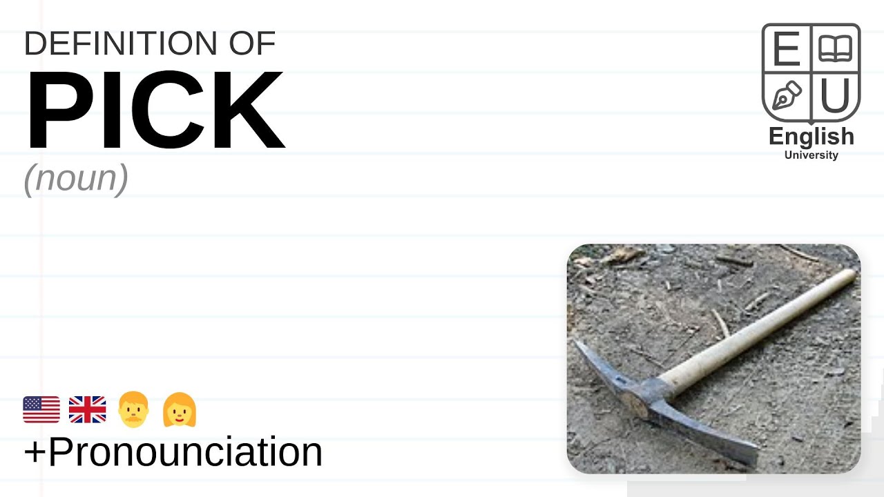 Pick - definition of pick by The Free Dictionary