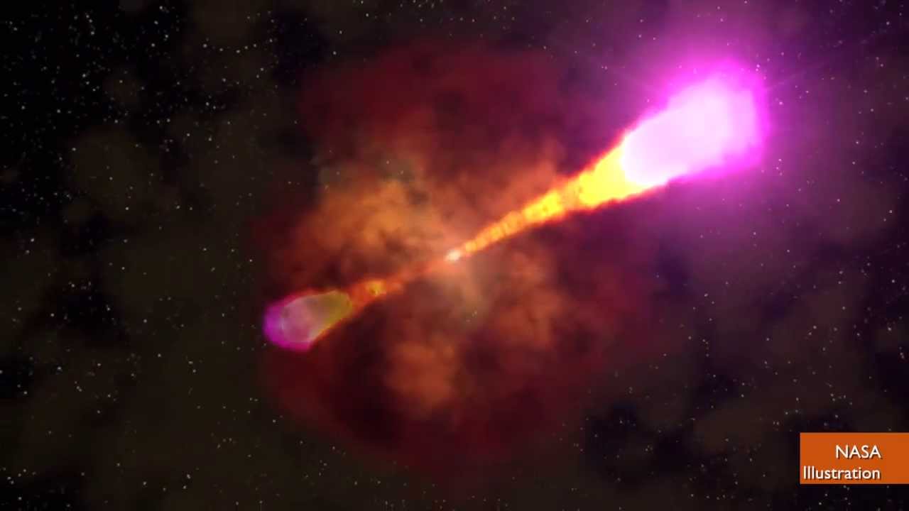 'Monster' Gamma Ray Blast Biggest Cosmic Explosion Since Big Bang - YouTube