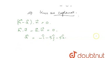 Prove that the lines `(x+1)/(3)=(y+3)/(5)=(z+5)/(7) and (x-2)/(1)=(y-4)/(4)=(z-6)/(7)` are coplanar.