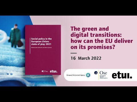 The green and digital transitions: how can the EU deliver on its ...