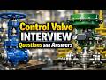 Control Valve Interview Questions and Answers| Process Control Valve Types | Pneumatic Control Valve