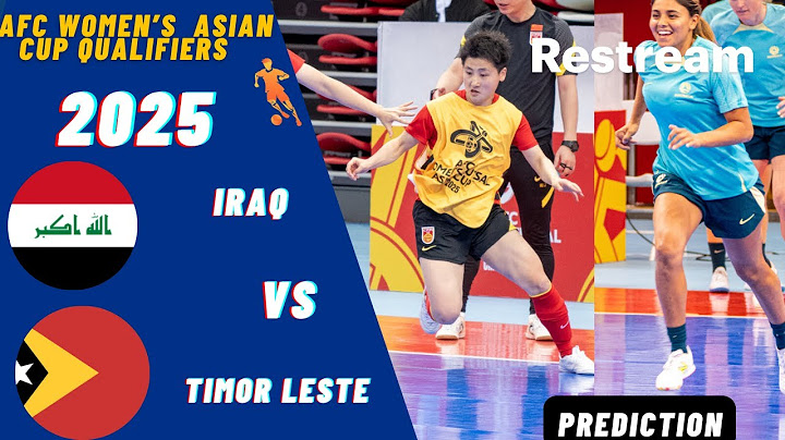 Timor Leste vs Thailand AFC Women's Asian Cup 2025  Qualifiers Commentary Live Score Update Today