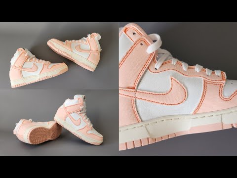 Nike Women's Dunk High 1985 Arctic Orange Unboxing and On Feet