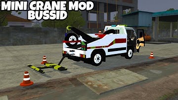 Download Crane Car Mod In Bus Simulator Indonesia - Bussid Car Mod - Bussid Bus Mod - Bussid
