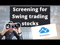 Tradingview Tutorial - Finding swing trading stocks