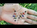 New Bugle Earring Making || Easy Earring Making With Bugle Beads || Jewelry Making At Home