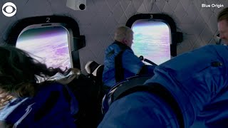 WEB EXTRA: William Shatner And The Rest Of The Blue Origin Crew Experience Weightlessness