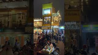 Suasana Alun-Alun Kota Batu Di Malam Liburan