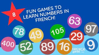 ⭐️ Numbers in French - 8 Fun Games to Learn Numbers in French! screenshot 1