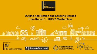 Outline Application and Lessons learned from Round 1 | HUG 2 Masterclass