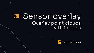 Overlay images in the 3D point cloud interface on Segments.ai | Tutorial