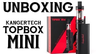 Gadster Kangertech Subox Topbox Mini 75 Watt Unboxing Vaporizer