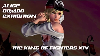 KOF XIV Alice Combo Exhibition