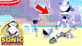 OMG* HOW TO UNLOCK METAL SONIC CHROME WITH PARTS! (Roblox Sonic Speed  Simulator) 