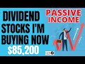 2 Dividend Stocks I Am BUYING NOW For Passive Income!