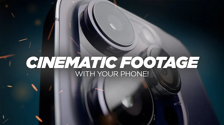 How to shoot CINEMATIC VIDEOS on your PHONE | Behi...