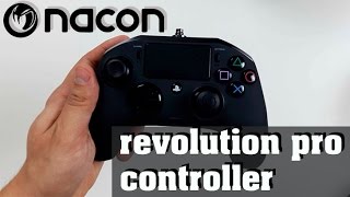 Nacon Revolution Pro Controller для PS4 | распаковка и обзор