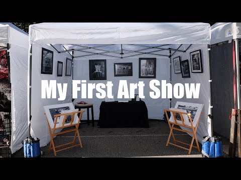 My First Art Show - Sharing Photography