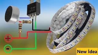 Как сделать звукочувствительную светодиодную ленту (регулируемая чувствительность) TİP41C