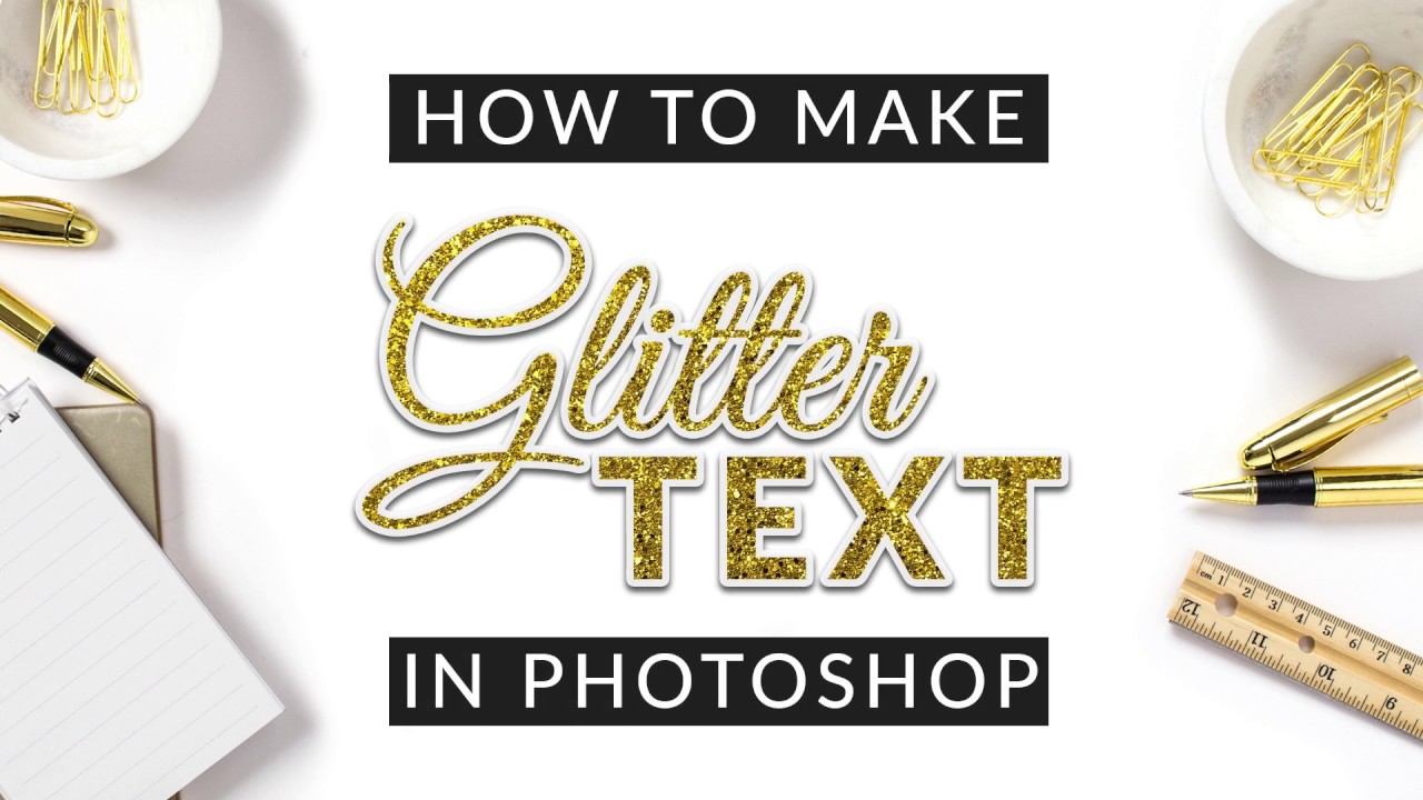 How to make glittering/sparkling text?