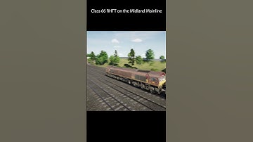 Class 66 RHTT on the Midland Mainline for Train Sim World 3 | TSW3 Simulator #shorts