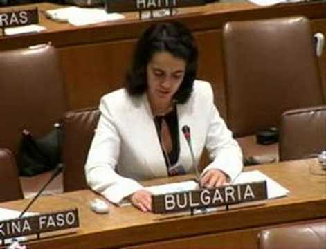 Boryana Atanassova Youth Delegate of Bulgaria to the UN