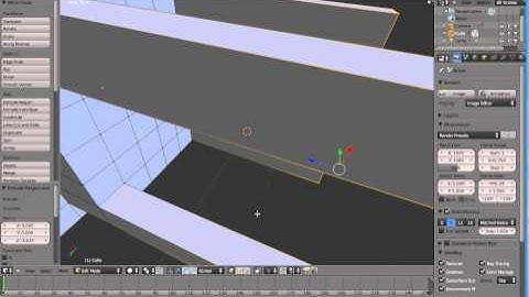 Blender Tutorial: How to create a Table and Mirror