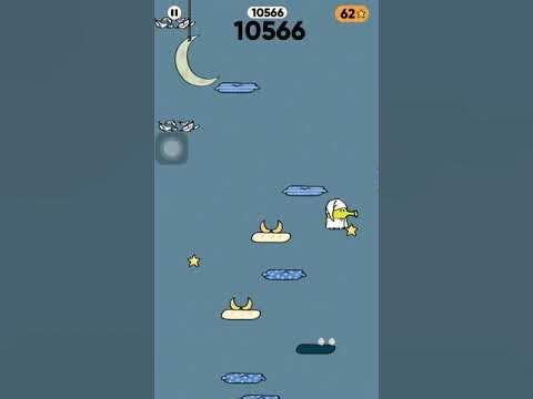 Doodle Jump 2 level 2 High Score 8,637 points 