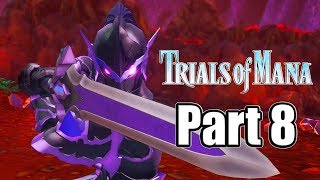 TRIALS OF MANA REMAKE Gameplay Walkthrough Part 8 - Darkshine Knight Showdown (PS4 Pro)