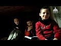 Christians in Kherson, Ukraine singing in bomb shelter during bombing