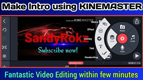 How to make Intro in Kinemaster | Kinemaster video editing | Kinemaster Tutorial hindi