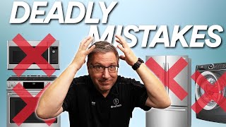 7 Mistakes That Kill Your Appliances