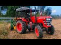 Mahindra yuvo tech Plus 585 4wd tractor Goes to bharat baler solathadu rolling performance video..