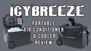 IcyBreeze Portable Air Conditioner Cooler Review  Dog Trial Must Have!