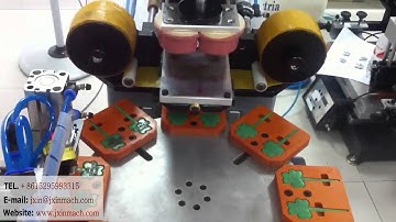 Automatic rotary table pad printing machine( with auto-unloading system)