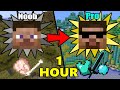 ONE MORE HOUR of how to transform from NOOB to PRO in MINECRAFT | Animation