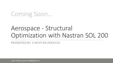 Automotive - Structural Optimization with Nastran SOL 200