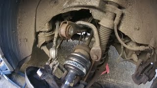 E Class Mercedes W210 ABS Speed Sensor (Reluctor Ring) Replacement, without removing suspension!