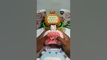 Playing push game hello kitty pop it elektrik, push game challenge, asmr, #popit #toys