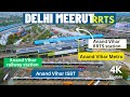 Delhi meerut rrts  anand vihar rrts  rslive  4k  ncrtc