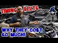 The CAR WIZARD shows why it costs and arm and a leg for a Timing Belt replacement