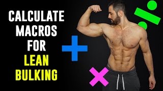 How to Calculate Macros For Lean Bulking (In Less than 5 Minutes!!) screenshot 4