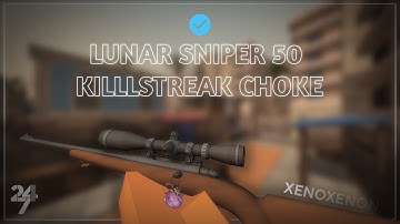 Krunker | Lunar Sniper 50 Killstreak Choke | VERIFIED | [24/7]