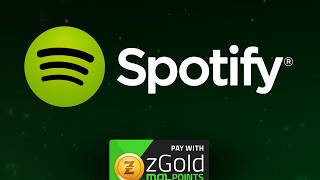 Spotify: Top-up with zGold-MOLPoints screenshot 3